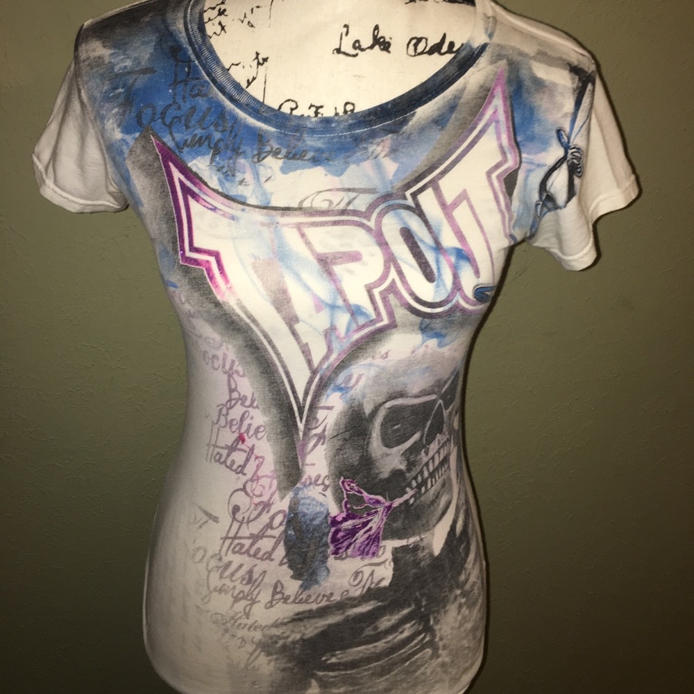 TAPOUT SKULL SHORT SLEEVE T SHIRT